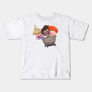 The Barefoot Bandits Minekart Kids T-Shirt